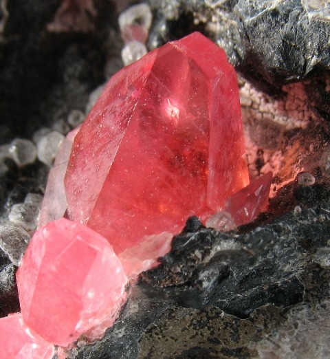 unearthedgemstones:    Peru rhodochrosite specimen