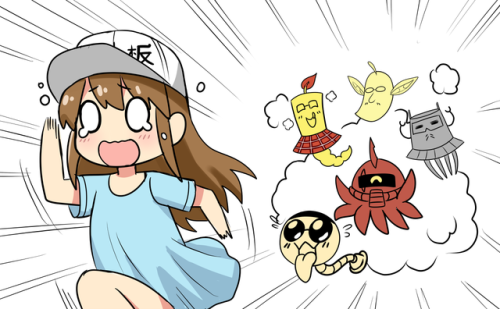 Platelet from hataraku saibou