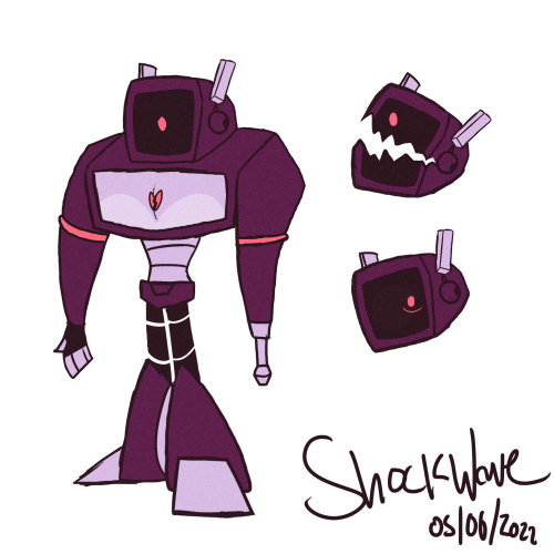 Transformers Toons Shockwave! Designed by co-creator Sterling and cleaned up by me :3