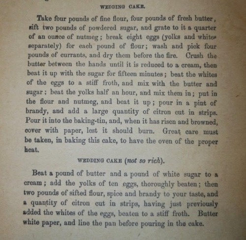 dykevanian:lorenzocheney:dykevanian what do you think of my 1860’s cookbook? Pretty horrifying, isn’