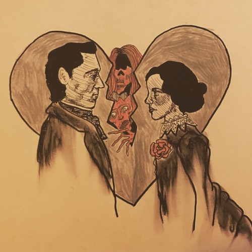 Week One Month Of Love Art Challenge. Secrets.