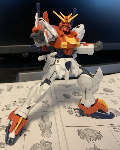 JMF-1337B Blazing GundamThe God Gundam. The name they can’t use in the US, but was the titular Gunda