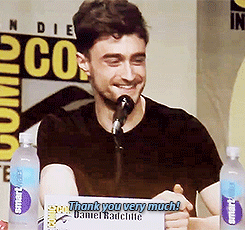 imsirius:  6500 people sing for Daniel Radcllffe at the 2014 SDCC x