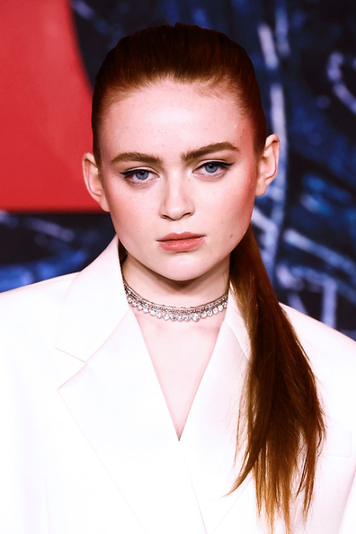 SADIE SINK  attends &ldquo;Stranger Things&rdquo; Season 4 New York Premiere at Netflix Broo