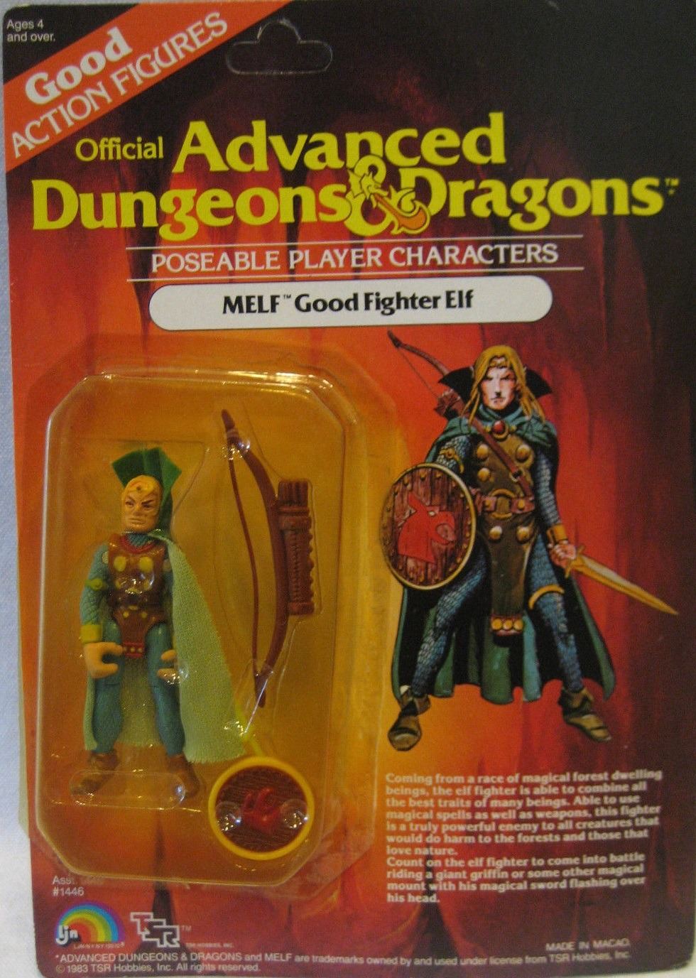Old School FRP — 1980sactionfigures: Melf - Dungeons & Dragons...