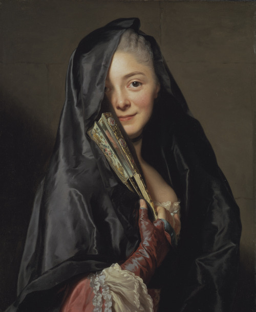 The Lady with the Veil (The Artist’s Wife)Alexander Roslin (Swedish; 1718–1793)1768Oil on canvas Nat