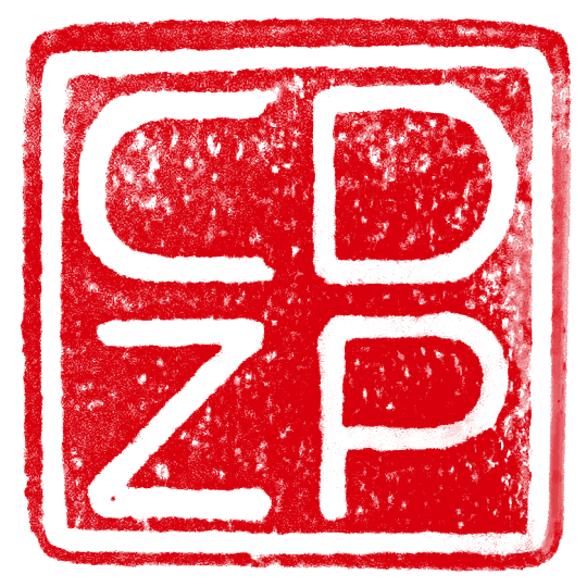 Red Seal with the initials C D Z P