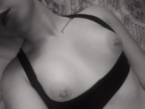 nocturnalsmile:  word of the day: nipples. better pictures will happen later. xo 