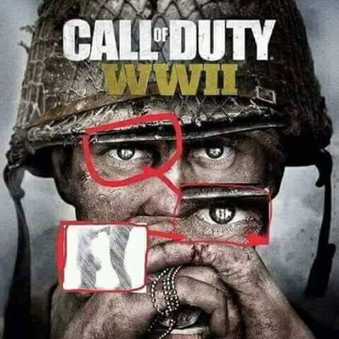Subliminal messaging in COD WW2