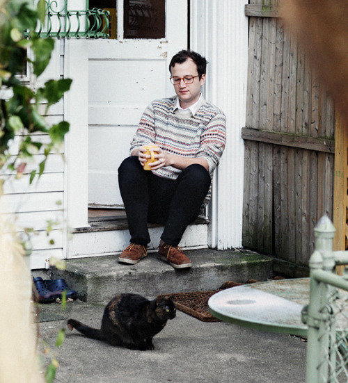 Chris Baio. Photos by Steven Brahms for The Fader.