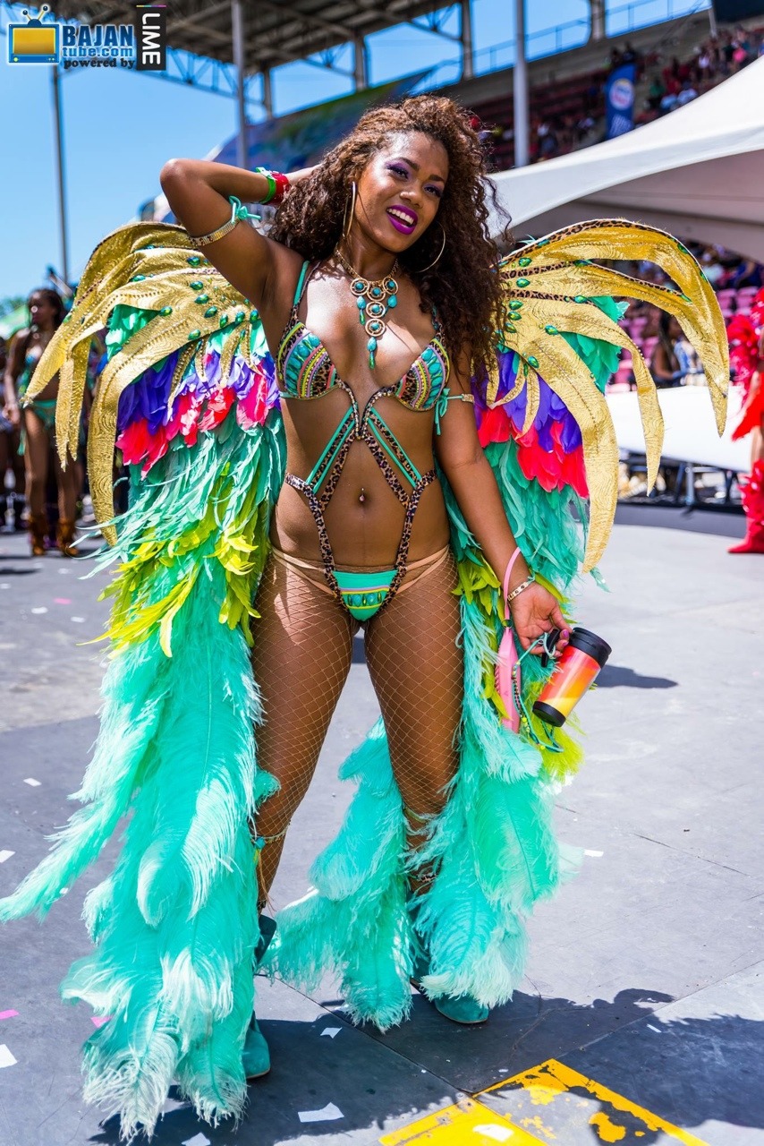 Trinidad carnival woman