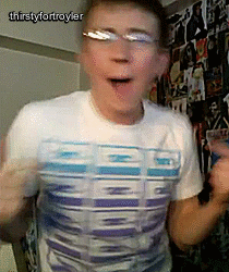 so-unable-to-even:  thirstyfortroyler:  The fabulous Tyler Oakley  Not enough cred is given to fetus Tyler 