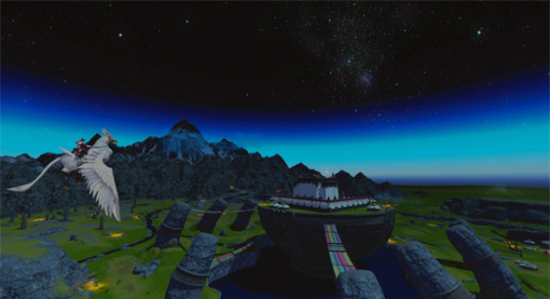 The Azim Steppe at Night.