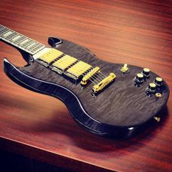 gibsonguitarsg:  SG Custom Figured in Trans