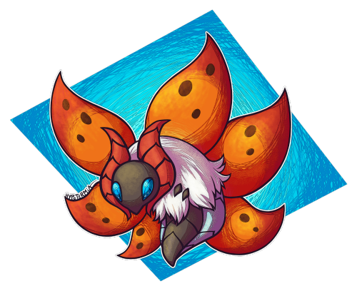 December Pokémon Challenge 2021, 16/31: Volcarona suggested by anon! thank you!(wanna suggest a poké