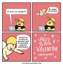 elguindilla:  El amor no existeCinismo Ilustrado