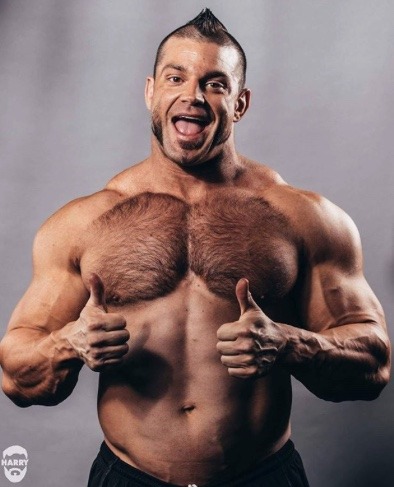 wrestlehead:  beefadmirer:    Brian Cage Brian Christopher Button 