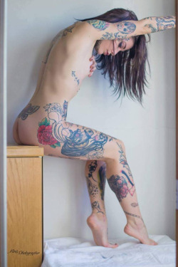 tattoogirls66:  love this tattooed beautys