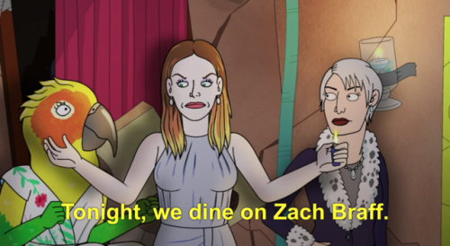 todd&ndash;chavez: RIP Zach Braff. Here’s Bojack’s twitter which means he actually d