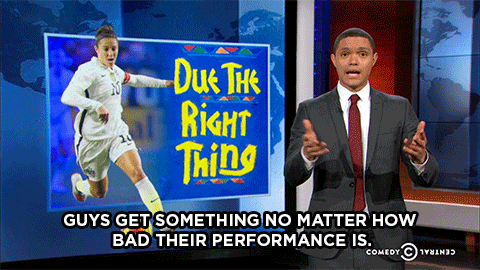 thebeachthing:  noblood-nofoul:  kingofhispaniola:  thedailyshow:  Despite generating