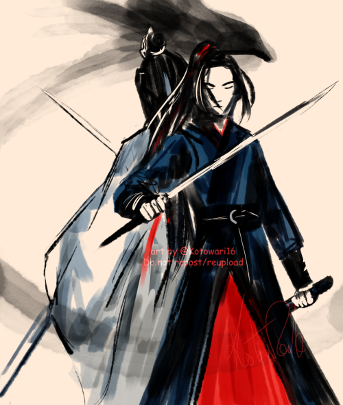 kotowari16:Assorted Chen Qing Ling (陈情令) / The Untamed doodles (alternatively known as Koto discover