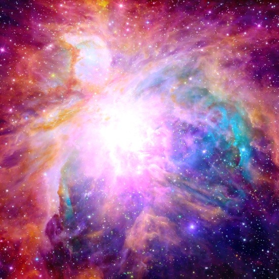 bestof-society6:    ART PRINTS BY 2SWEET4WORDS DESIGNS    galaxy   Floral Nebula 