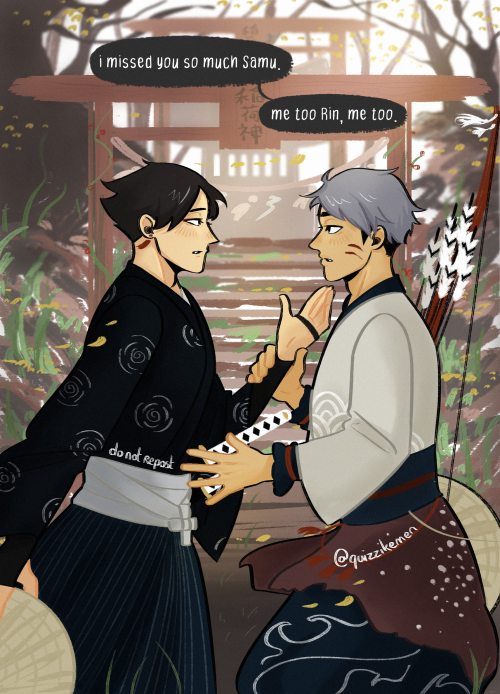 quizzikemen:My valentine’s sunaosaexchange gift for maynope00 on twitter ! a tiny comic about those 