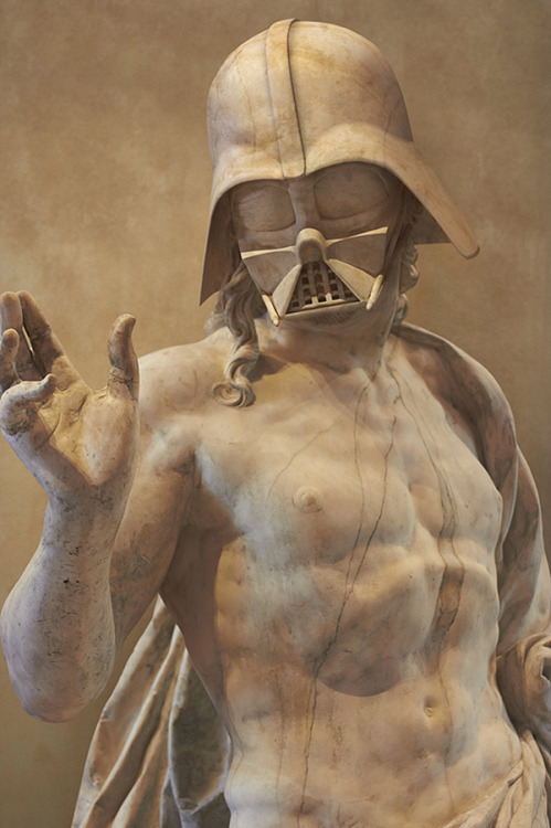 tiniest-star:thingstolovefor:Star Wars Characters Reimagined as Greek SculpturesIn honour of the imm