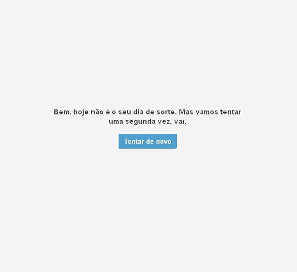 Voltamos para a programação normal mores!!