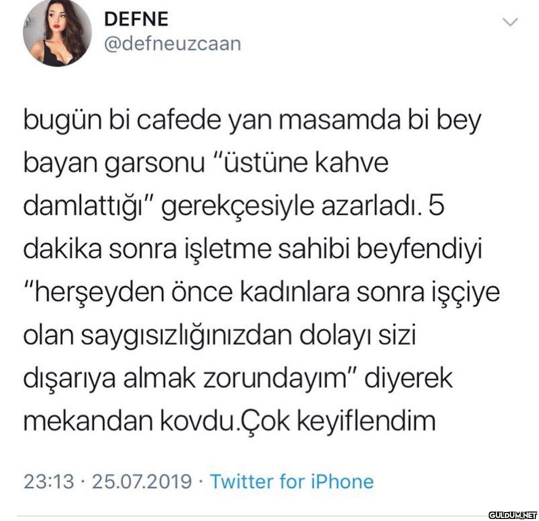 DEFNE @defneuzcaan bugün...