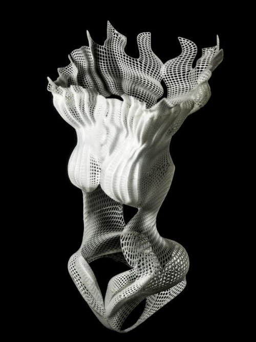 wetheurban: DESIGN: The 3D Printed Swimsuit Equal parts sculpture and fashion, Nadir Gordon’s swimwear is anything but traditional. The project, titled Waves, is described by the Panamanian fashion student as “almost impossible to construct with