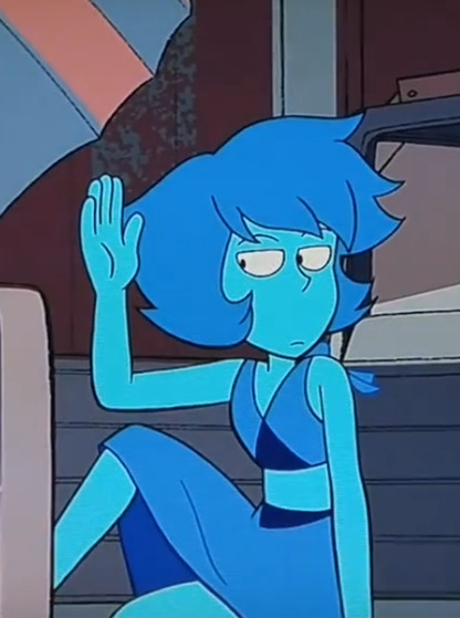 Lapis not bothering to catch things
