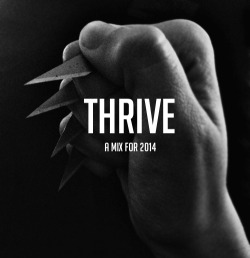 kitdens:  THRIVE - a mix for conquering 2014, for taking what is yours and unapologetically surviving 