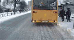 4Gifs:  Lucky He Slipped
