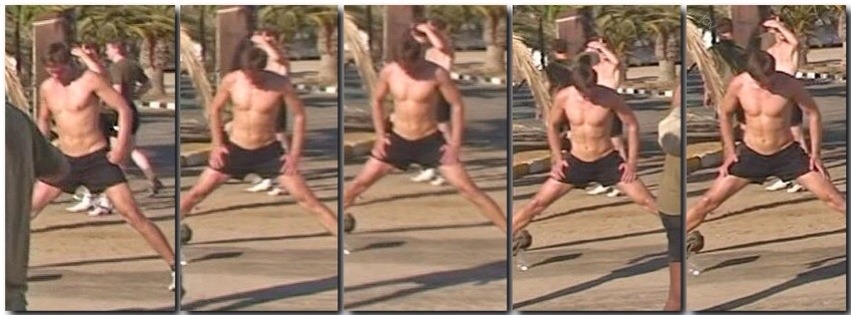 skarsjoy:  Alexander Skarsgård working out before shooting began for Generation