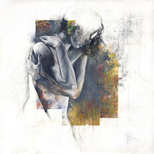 devidsketchbook:  THE WRITER London based artist Justin Harris
