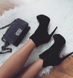 luxury-andfashion:  High Heel Boots / Sling