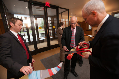Law School Honors Dean Schwab
On April 23, students, staff, and faculty came together to celebrate the tenure of Stewart J. Schwab, Allan R. Tessler Dean and professor of law, and to formally open the new academic wing, one of his most significant...