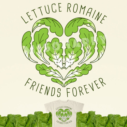 roachpatrol:mis0happy:My Romaine Hearts tee is up for voting on Threadless for the next 10 days! If 