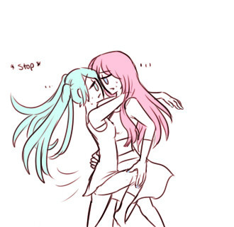 dance!AU where Rin drags Miku into joining a dance class with her even tho Miku dislikes