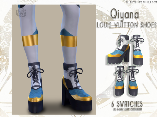 bluerose-sims: MEGA PACK QIYANA LOUIS VUITTON- FIRTS PART Design created by Louis Vuitton as an aspe
