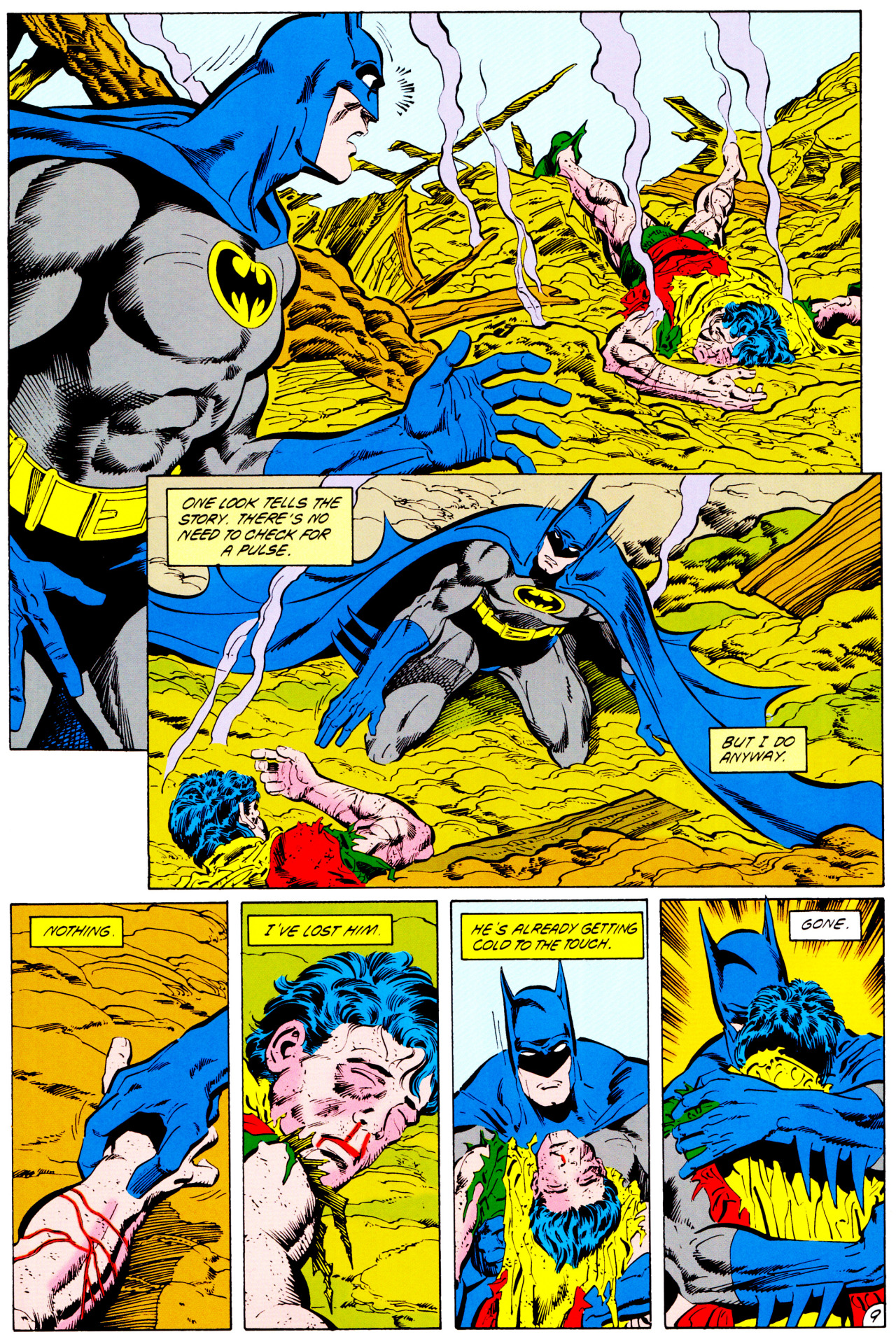 thecomicsvault:  BATMAN #428 (Jan. 1989)&ldquo;A Death In The Family: Part III&rdquo;Art
