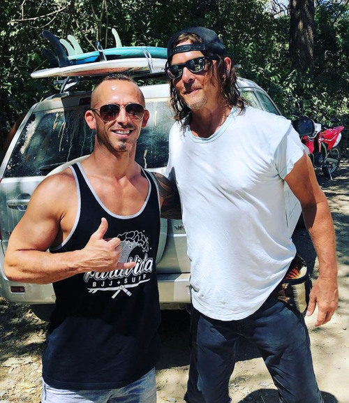 Norman Reedus with fans in Costa Rica  | Photo Credits:  pcarterdesign,   adrian_camareno,    puravi