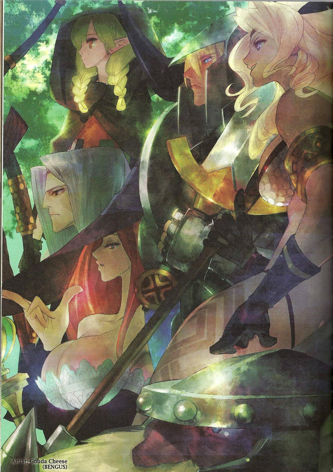 mlle-imandeus:dragons crown guest artwork gouda cheese and kinu nishimura