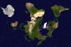 derinthescarletpescatarian:superhell:superhell:superhell:superhell:superhell:If there was so much discourse over continents I CAN’T WAIT for you to find out about the south-up mapThis is what the earth looks like btwOk stop answering to this post