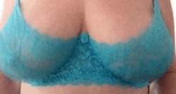 christine47:  In each others bras we both tried to out fill wreck the others bra, in fairness as hard as l tried by swinging my girls about they were unable to damage hers in fact my tits could barley fill her Black lacy bra, AHBs are on the left, 