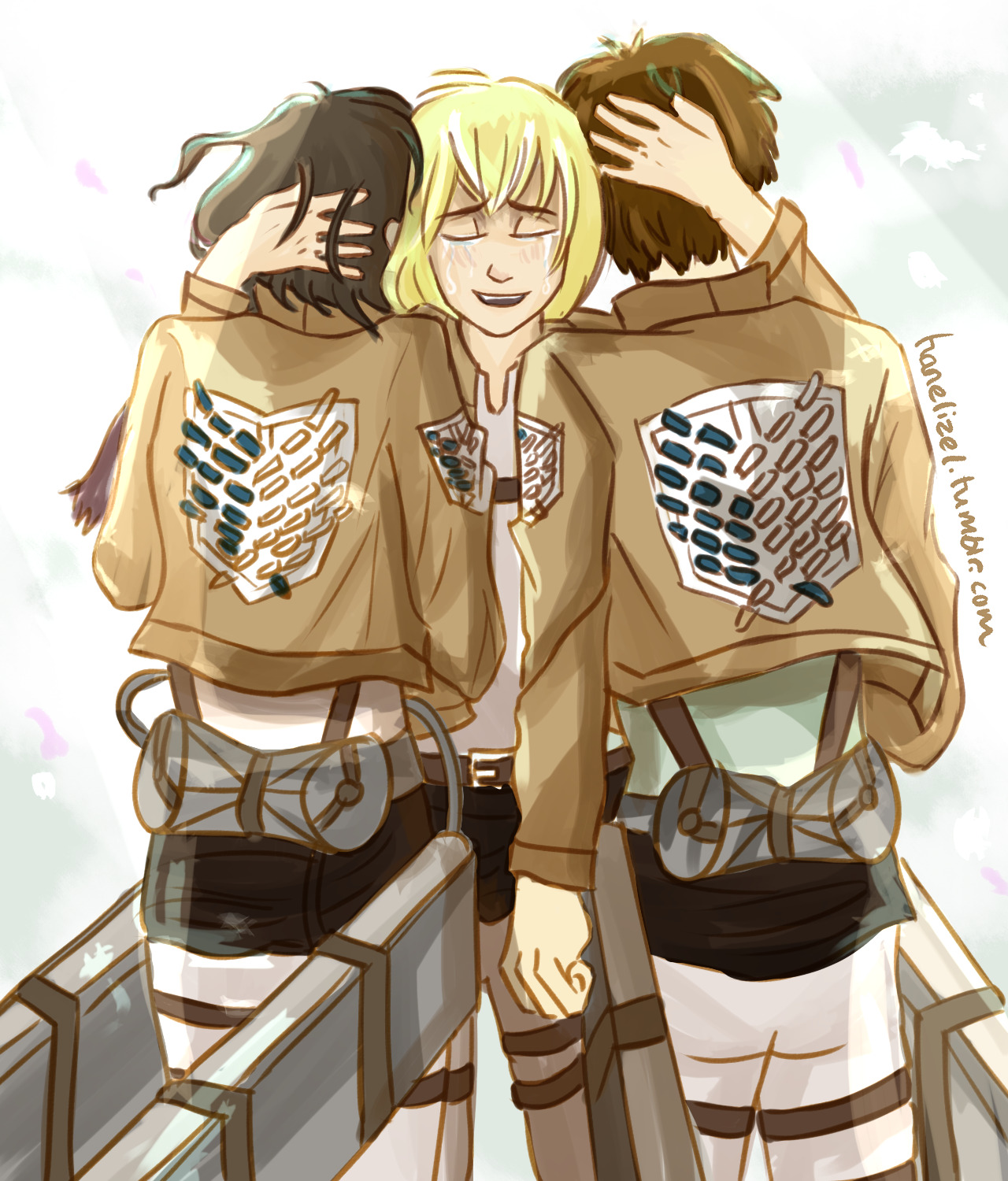 hanelizel:  everyone just needs to hug it out  