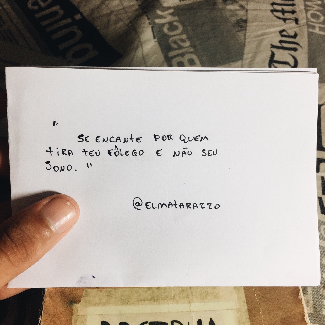 É sobre ficar. Não são todos que Elmatarazzo - Pensador