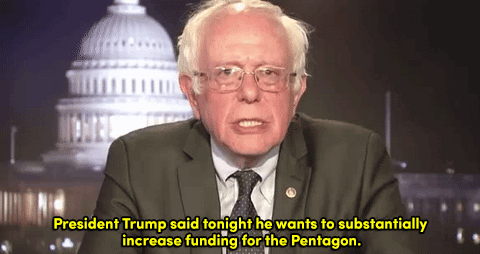 micdotcom:Bernie Sanders was far from convinced by Trump’s “restrained” congressional speech
