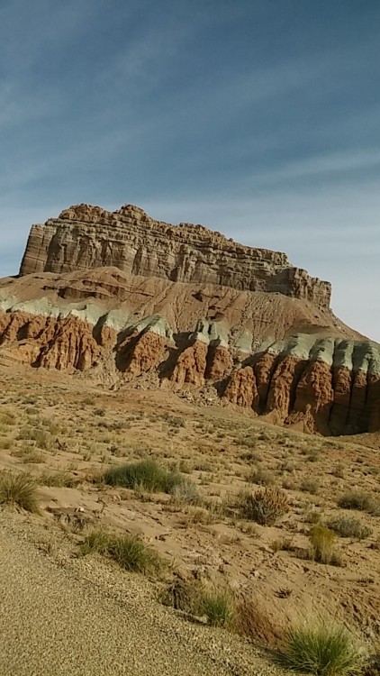 pnwvantraveler:The drive out to Little Wild Horse Canyon.  I didn’t do the hike because I didn’t pla